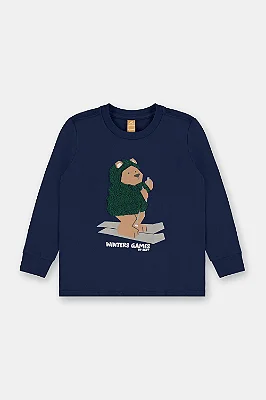 CAMISETA MANGA LONGA UP BABY KIDS - WINTERS GAMES - MENINO
