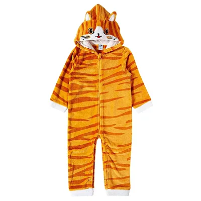 MACACÃO SEM PÉ PELUDINHO TIP TOP - GATINHO - UNISSEX