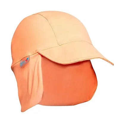 BONÉ COM PROTEÇÃO UV50+ TIP TOP - LARANJA NEON - UNISSEX