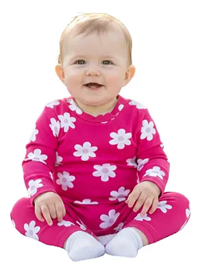 CONJUNTO TÉRMICO 2 PEÇAS COMFORT FOFOTINHOS - FLORAL PINK - MENINA