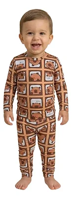 CONJUNTO TÉRMICO 2 PEÇAS COMFORT FOFOTINHOS - CAPIVARA - UNISSEX