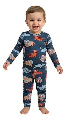 CONJUNTO TÉRMICO 2 PEÇAS COMFORT FOFOTINHOS - SAFARI - MENINO