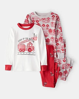 PIJAMA 4 PEÇAS CARTER'S -BOMBEIRO - MENINO
