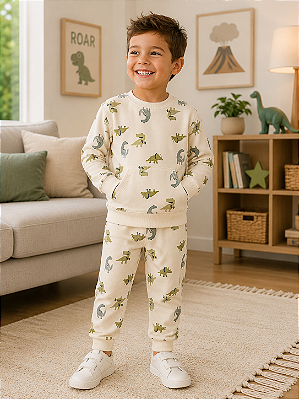 CONJUNTO 2 PEÇAS CARTER'S - DINOSSAUROS - MENINO