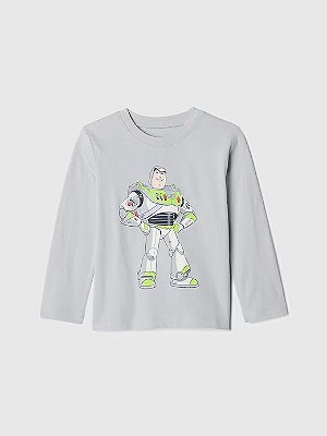 CAMISETA MANGA LONGA GAP - BUZZ LIGHTYEAR - MENINO