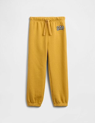 CALÇA MOLETOM FLANELADO GAP - MOSTARDA - MENINO