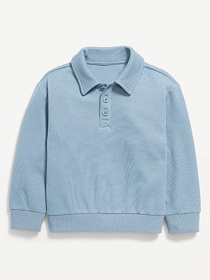 SUÉTER CANELADO OLD NAVY - AZUL - MENINO