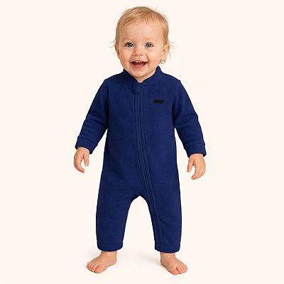 MACACÃO SEM PÉ SOFT PETTENATI FOFOTINHOS - MARINHO - UNISSEX