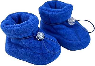 SAPATINHO PANTUFA MICROSOFT PETTENATI FOFOTINHOS - AZUL ROYAL - MENINO