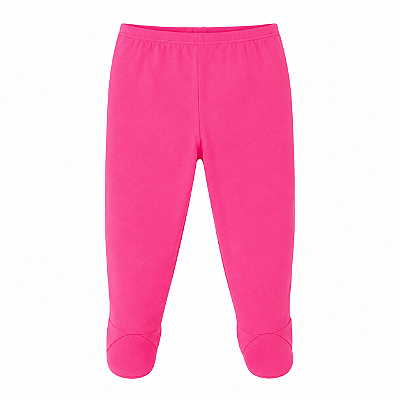 CALÇA TÉRMICA COM PÉ COMFORT FOFOTINHOS - ROSA CHICLETE - MENINA