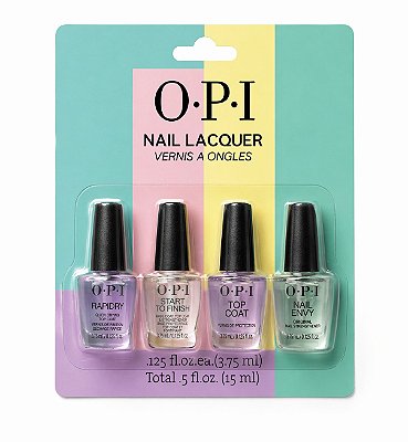 KIT 4 ESMALTE DE TRATAMENTO O.P.I - FEMININO