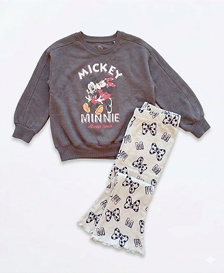 CONJUNTO 2 PEÇAS PRIMARK KIDS - MICKEY E MINNIE - MENINA