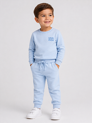 CONJUNTO MOLETOM 2 PEÇAS TU KIDS - COOL DAYS - UNISSEX