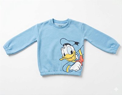MOLETINHO FLANELADO PRIMARK DISNEY - PATO DONALD - MENINA