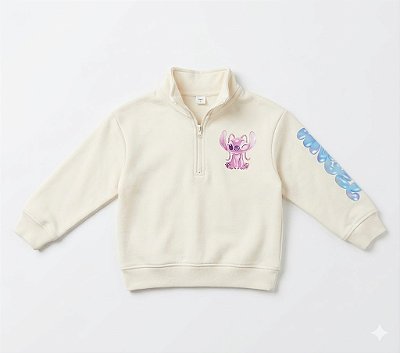 MOLETINHO FLANELADO PRIMARK DISNEY - STITCH - MENINA