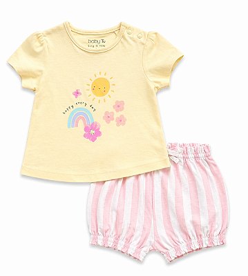 CONJUNTO VERÃO 2 PEÇAS TU - SOL - MENINA