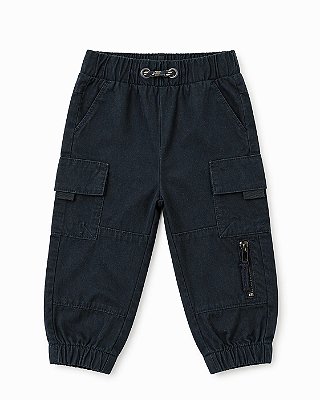 CALÇA GEORGE - PRETA - MENINO