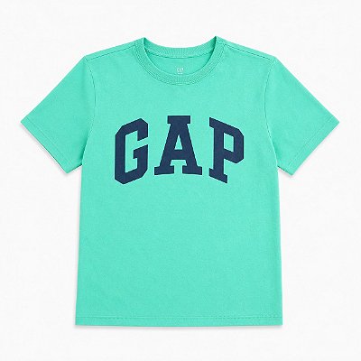 CAMISETA MANGA CURTA GAP KIDS- VERDE - MENINO