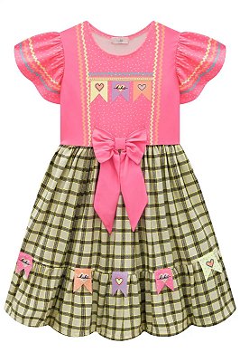 VESTIDO JUNINO KUKIÊ - FASHION - MENINA