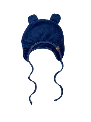 TOUCA EM FLEECE FOFOTINHOS KIDS - AZUL - MENINO