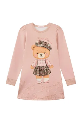 VESTIDO KUKIÊ - URSINHA - MENINA