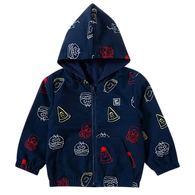 JAQUETA CORTA VENTO TODDLER TIP TOP - COMIDINHAS - MENINO