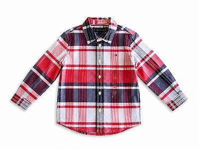 CAMISA MANGA LONGA TOMMY HILFIGER - XADREZ - MENINO