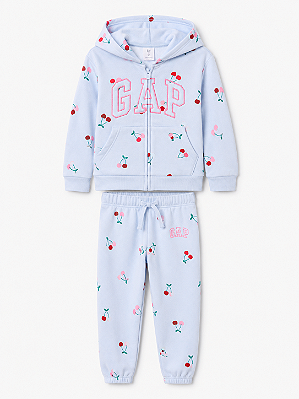 CONJUNTO FLANELADO 2 PEÇAS GAP - CEREJINHA - MENINA