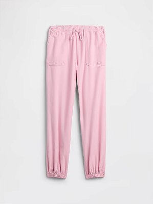 CALÇA JOGGER GAP KIDS - ROSA - MENINA