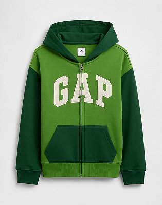 MOLETOM FLANELADO GAP KIDS - VERDE - MENINO