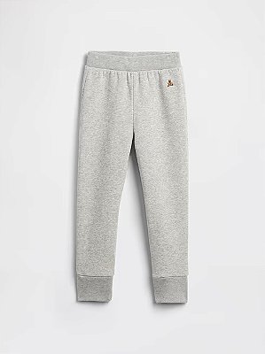 CALÇA MOLETOM FLANELADO GAP - CINZA - UNISSEX