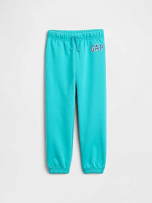CALÇA MOLETOM FLANELADO GAP - VERDE ÁGUA - MENINO