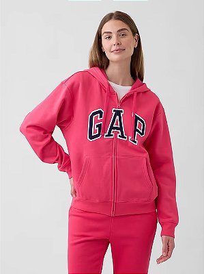 MOLETOM FLANELADO GAP - CORAL - FEMININO