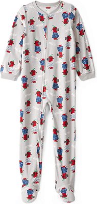MACACÃO COM PÉ FLEECE CARTER'S KIDS - CHILI - MENINO