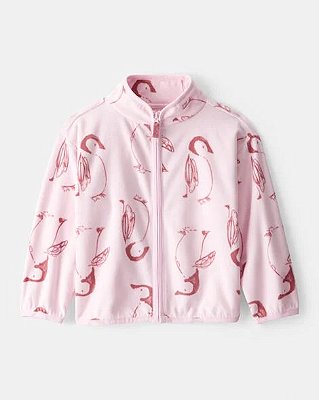 CASACO EM FLEECE OSHKOSH - PINGUIM - MENINA