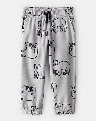 CALÇA JOGGER EM FLEECE OSHKOSH - URSINHO - MENINO