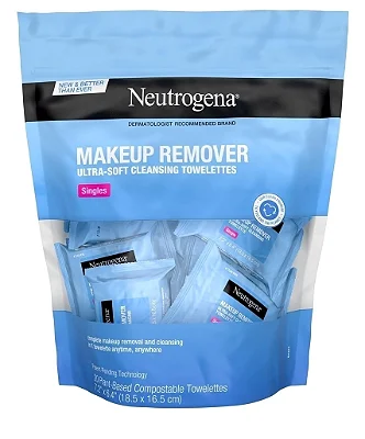 LENÇOS DE LIMPEZA E DEMAQUILANTE NEUTROGENA - 20UNIDADES