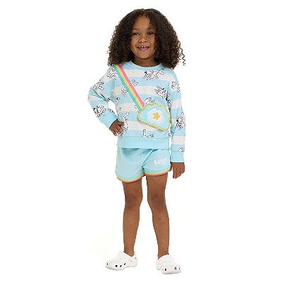 CONJUNTO 2 PEÇAS BLUEY - AZUL - MENINA