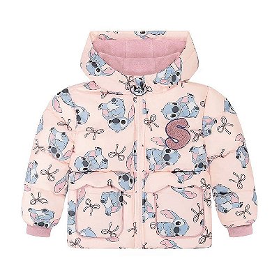 JAQUETA PUFFER DISNEY - STITCH - MENINA
