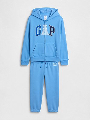 CONJUNTO FLANELADO 2 PEÇAS GAP KIDS - AZUL - MENINO
