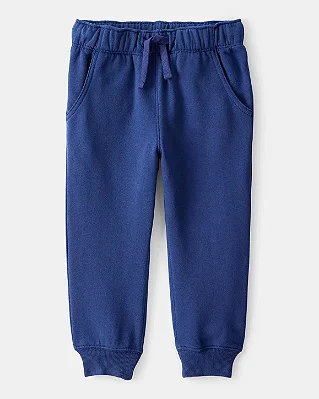 CALÇA MOLETOM FLANELADO CARTER'S - AZUL MARINHO - MENINO