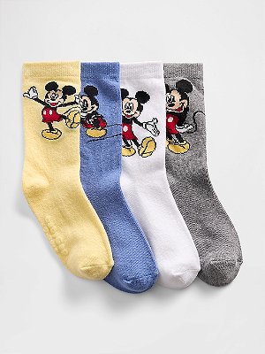 KIT 4 MEIAS GAP DISNEY - MICKEY - MENINO