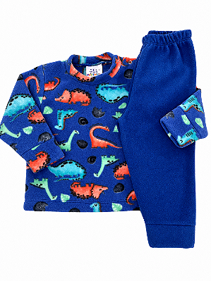 PIJAMA SOFT 2 PEÇAS PETTENATI FOFOTINHOS - DINOSSAUROS - MENINO