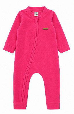 MACACÃO SEM PÉ SOFT PETTENATI FOFOTINHOS - ROSA PINK - MENINA