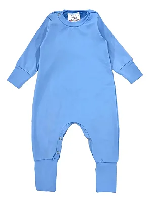 MACACÃO VIRA PÉ TÉRMICO FOFOTINHOS - AZUL CLARO - MENINO