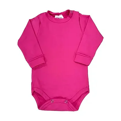 BODY TÉRMICO COMFORT FOFOTINHOS - ROSA CHICLETE - MENINA