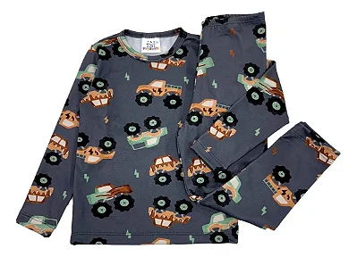 CONJUNTO TÉRMICO 2 PEÇAS COMFORT FOFOTINHOS - CARROS - MENINO