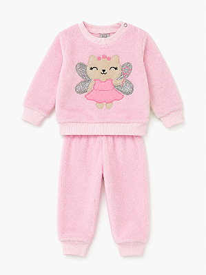 CONJUNTO FLEECE 2 PEÇAS FOFOTINHOS - GATINHA FADA - MENINA