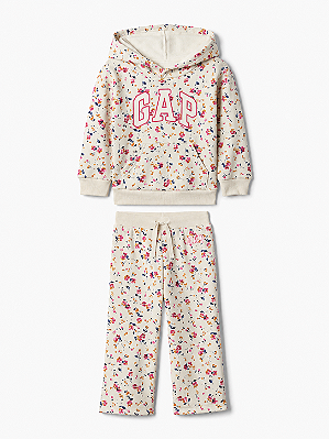 CONJUNTO FLANELADO 2 PEÇAS GAP KIDS - FLORALZINHO - MENINA