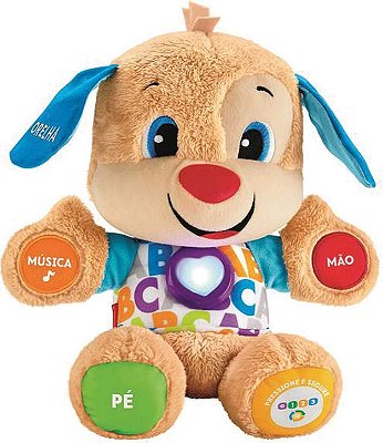 PELÚCIA APRENDER E BRINCAR FISHER-PRICE - CACHORRINHO